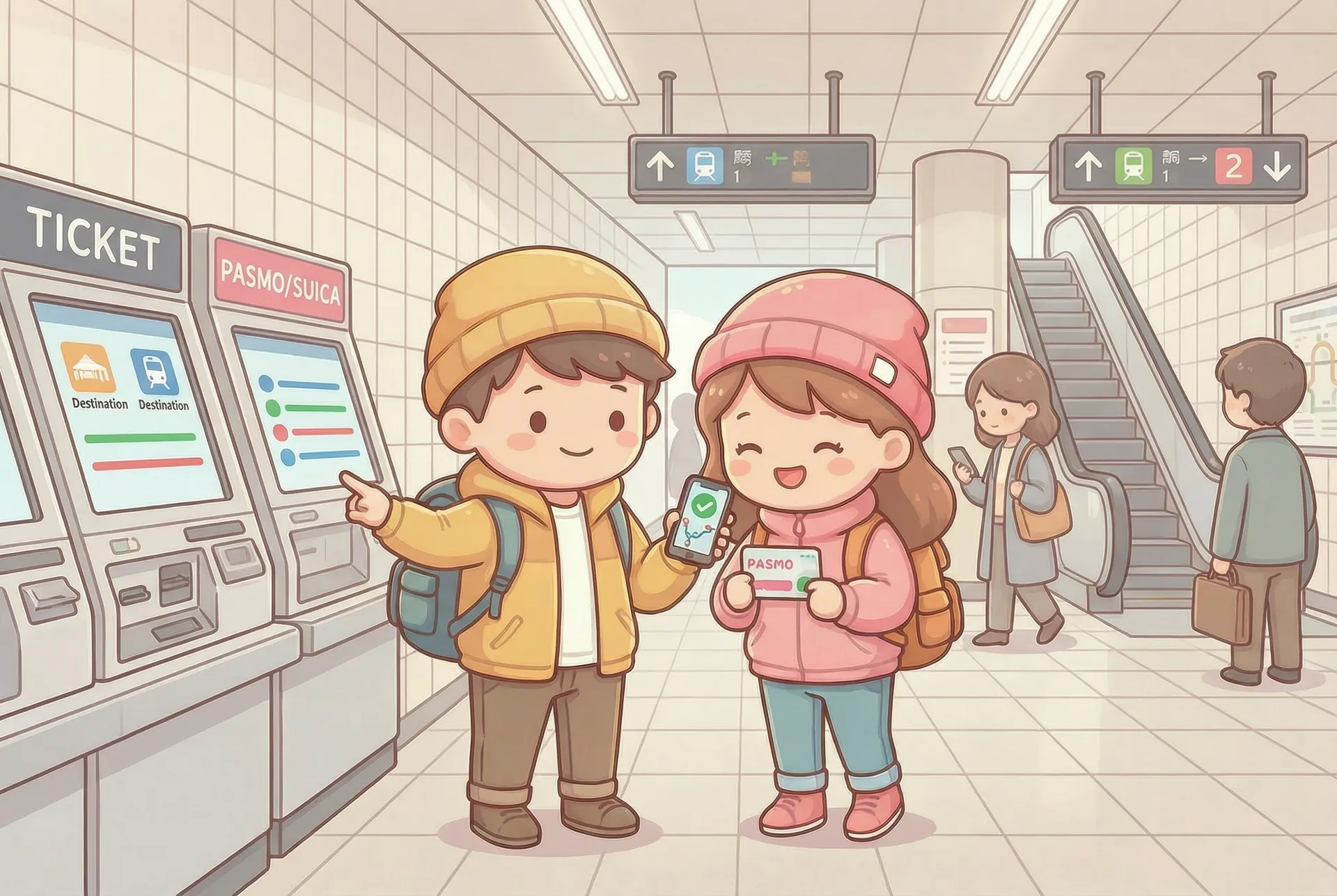 Trenes y metro: la base del transporte en Japón