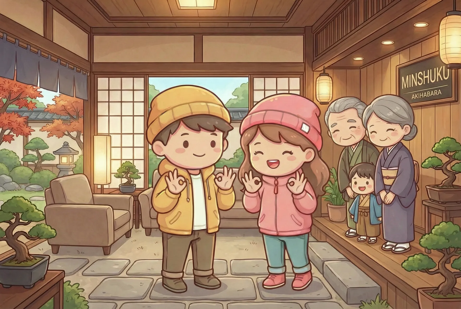 Minshuku: alojamiento familiar