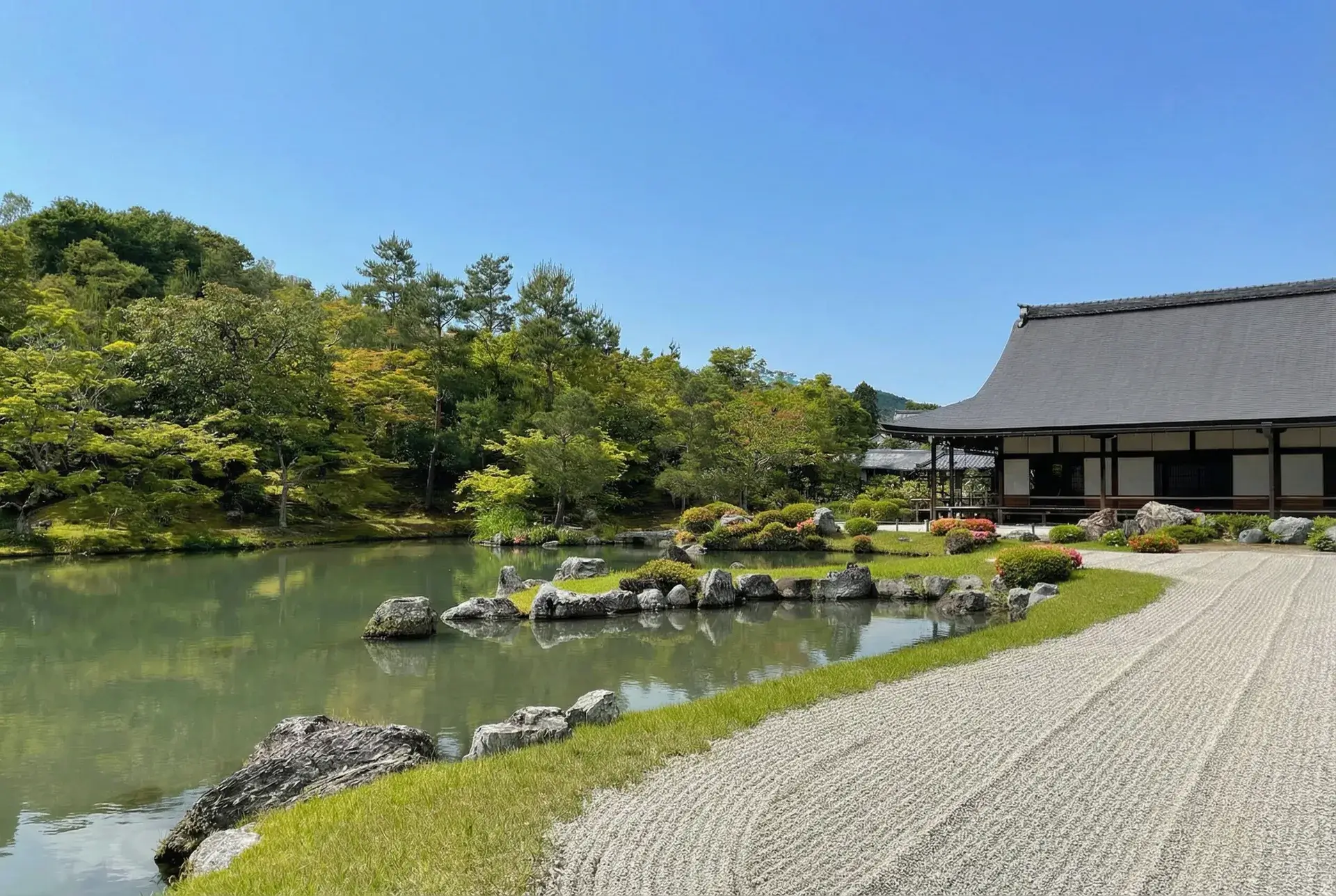 Qué hace especial al jardín Sogenchi del templo Tenryuji